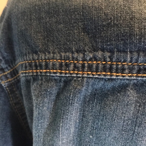 “JOE FRESH” Ombre Denim Style Long Sleeve Dress. - Picture 12 of 16